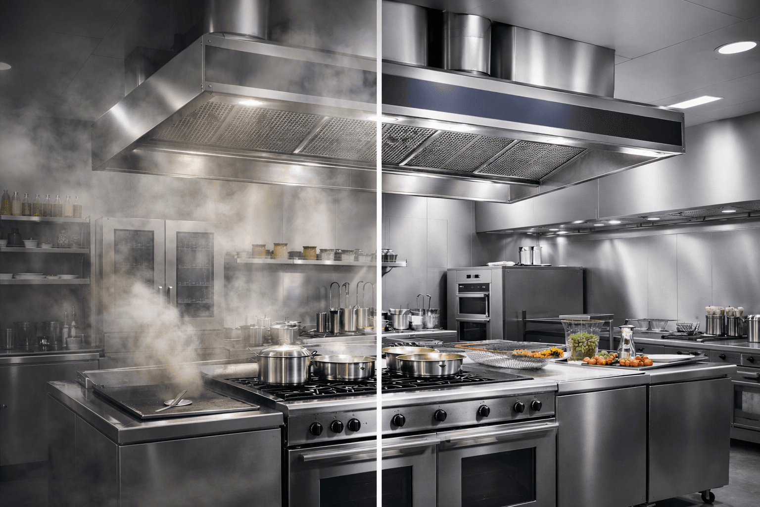 Comment éliminer la fumée et les odeurs dans votre cuisine de restaurant ?